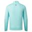 FootJoy Tonal Print Knit Chill Out Golf Sweater - Aqua Surf - thumbnail image 2