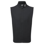 FootJoy Full Zip Knit Vest - Black