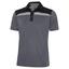 Galvin Green Mapping VENTIL8 Plus Golf Polo Shirt - Forged Iron/Black - thumbnail image 1