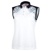 Next product: Galvin Green Meja Ventil8+ Ladies Sleeveless Shirt - White/Navy