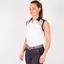 Galvin Green Meja Ventil8+ Ladies Sleeveless Shirt - White/Navy - thumbnail image 3