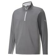 Puma Gamer 1/4 Zip Golf Sweater - Grey