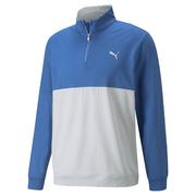 Puma Gamer Colourblock 1/4 Zip Golf Sweater - Blue