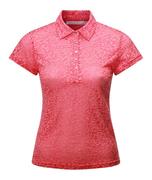 Swing Out Sister Girls Little Rose Burn Out Cap Sleeve Shirt - Red main
