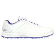 Skechers Go Golf Pivot Womens Golf Shoes - White/Purple
