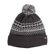 Next product: Green Lamb Helen Lined Fairisle Beanie Hat - Charcoal