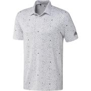 Flag Print Golf Polo Shirt - White