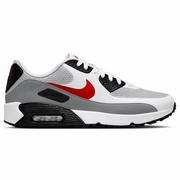 Nike Air Max 90 G Golf Shoes - White/Fire Red/Smoke Grey