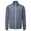 Oscar Jacobson Harrington Padded Full Zip Golf Jacket - China Blue - thumbnail image 1