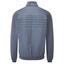 Oscar Jacobson Harrington Padded Full Zip Golf Jacket - China Blue - thumbnail image 2