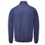 Oscar Jacobson Harrington Padded Full Zip Golf Jacket - Navy - thumbnail image 2