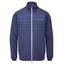 Oscar Jacobson Harrington Padded Full Zip Golf Jacket - Navy - thumbnail image 1