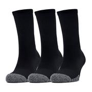 Under Armour HeatGear Crew Socks 3-Pack - Black