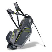 Motocaddy HydroFLEX Golf Trolley/Stand Bag - Charcoal/Lime