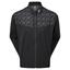 FootJoy HydroLite Waterproof Golf Jacket - Black/Marble Print - thumbnail image 1