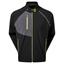 FootJoy HydroTour Waterproof Rain Golf Jacket - Black/Charcoal - thumbnail image 1