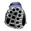 Wilson I-Lock 3 Organiser Golf Cart Bag - Navy/Black - thumbnail image 2