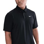 Nike Dri-Fit Velocity Solid Golf Polo Shirt - Black