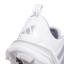 adidas Adipower Spikeless Golf Shoes - White/Silver Metallic/Halo Silver - thumbnail image 8