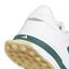 adidas S2G Leather Spikeless Golf Shoes - White/Collegiate Green/Gum - thumbnail image 8