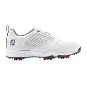 FootJoy Junior Fury Golf Shoes - White/Silver main