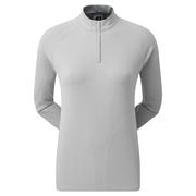 FootJoy Ladies Half-Zip Golf Midlayer Top - Grey