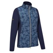 Ping Ladies Niki Full Zip Hybrid Golf Jacket - Oxford Blue