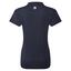 FootJoy Ladies Stretch Pique Solid Golf Polo Shirt - Navy - thumbnail image 2