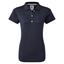 FootJoy Ladies Stretch Pique Solid Golf Polo Shirt - Navy - thumbnail image 1