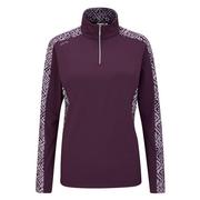 Next product: Ping Ladies Zenya Half Zip Golf Top - Purple Plum