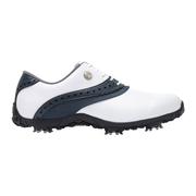 Ladies ARC LP Golf Shoes - White-Navy Croc main