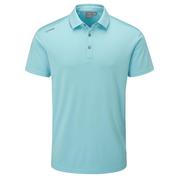 Ping Lindum Golf Polo Shirt - Sky Blue