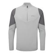 Oscar Jacobson Lodstock Tour Golf Sweater - Light Grey