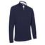 Callaway Long Sleeve Performance Tour Logo Golf Polo - Navy - thumbnail image 1