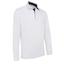 Callaway Long Sleeve Performance Tour Logo Golf Polo - White - thumbnail image 1