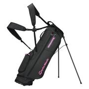 TaylorMade FlexTech SuperLite Golf Stand Bag - Black/Neon Pink