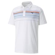 Puma MATTR Canyon Golf Polo - White