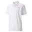 Puma MATTR Spring Golf Polo - White/Pink - thumbnail image 1