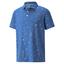 Puma MATTR Sunnies Golf Polo - Blue - thumbnail image 1