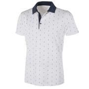 Galvin Green MAYSON Ventil8+ Golf Shirt - White/Navy