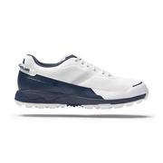 Mizuno MZU EN Golf Shoes - White/Navy