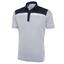 Galvin Green Mapping VENTIL8 Plus Golf Polo Shirt - Cool Grey/Navy