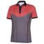 Galvin Green Mateus VENTIL8 PLUS Golf Polo Shirt - Red/Forged Iron - thumbnail image 1