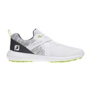 FootJoy Mens Flex Golf Shoes 2019 - White/Grey