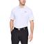 Under Armour Mens Performance 2.0 Golf Polo Shirt - White front - thumbnail image 3