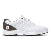 Mens ARC SL Golf Shoes 2019 - White-Dark Brown main