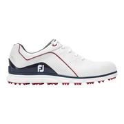 Mens Pro SL Golf Shoes 2019 - White/Navy/Red Main