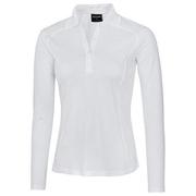 Galvin Green Misha Long Sleeve Golf Polo Shirt - White