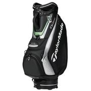 TaylorMade Qi35 Tour Staff Golf Bag - Black/Silver/Green