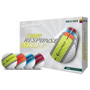 Next product: TaylorMade Tour Response Multi Stripe Golf Balls - White